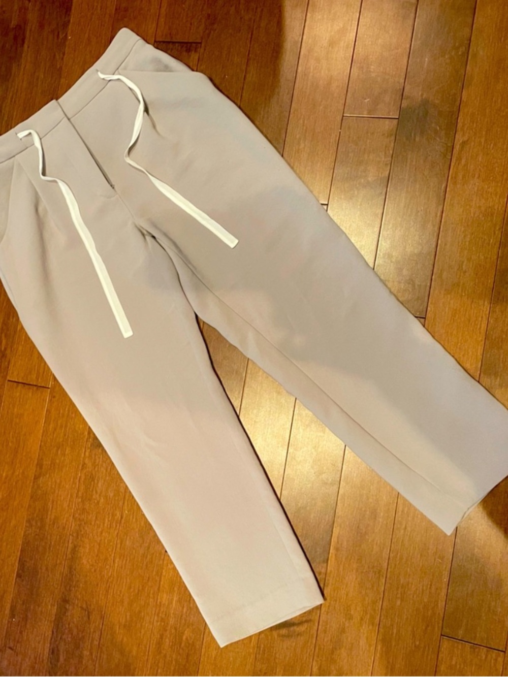 Aritzia Wilfred Allant Pants - Light Taupe